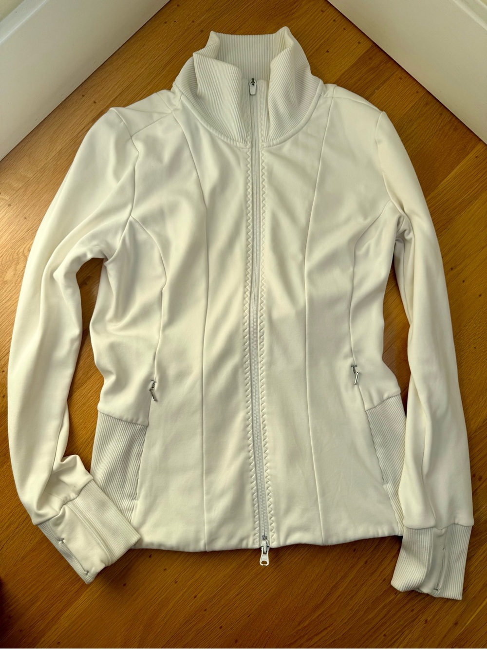 Athleta White Women's Zip-Up Jacket, size medium